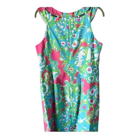Lily Pulitzer | Lindy Delicacy Print Beaded Shift Dress | 10 - Picture 5 of 5